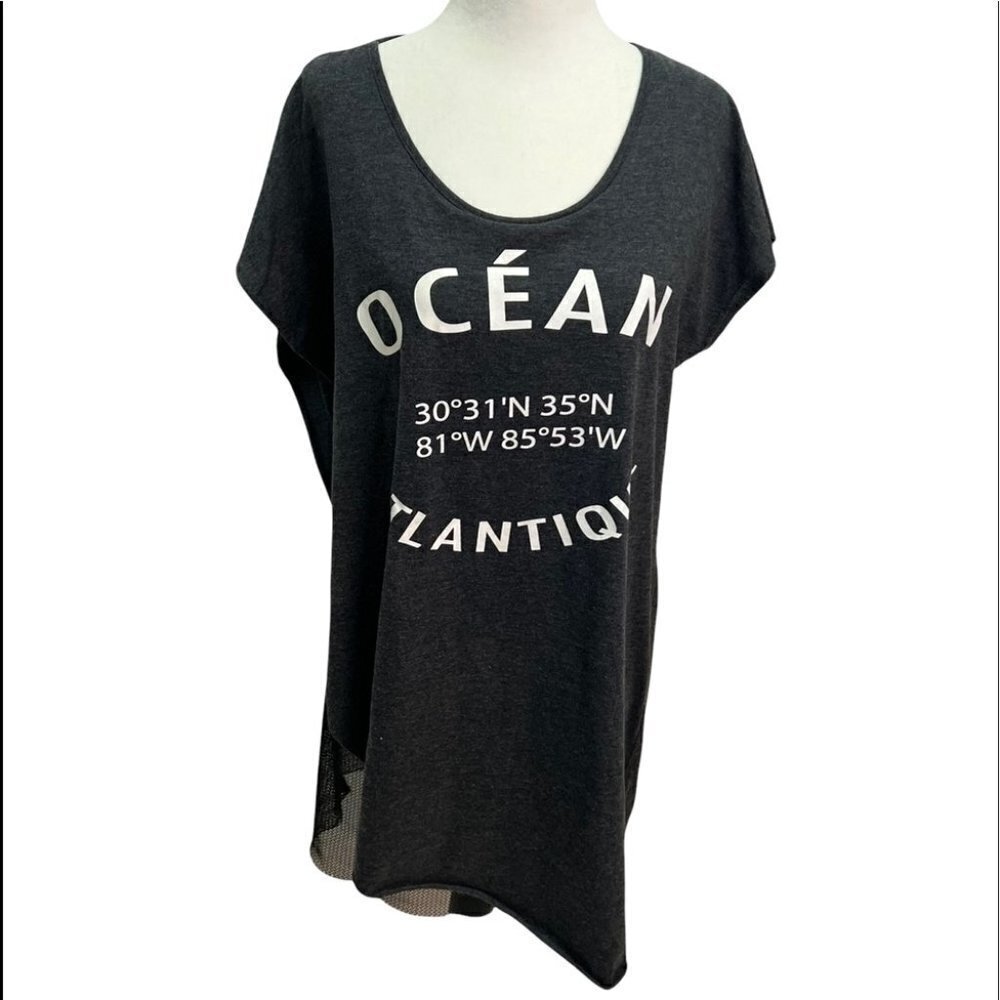 𝅺vero Moda Long T-Shirt/Dress/Bathing Suit Cover up Size S